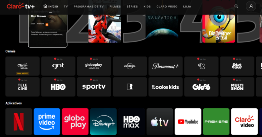 Descubra tudo sobre o app Claro tv+: preços, funcionalidades, lista de canais e dispositivos suportados.