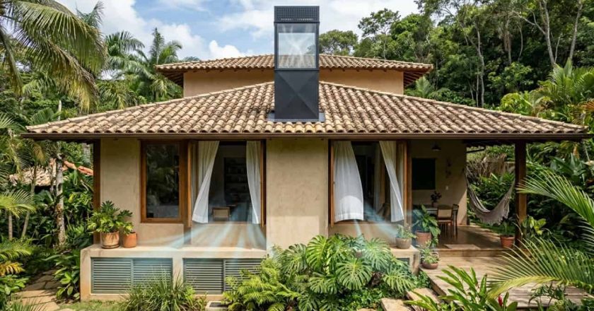 Sistema de chaminé solar reduz em 15°C a temperatura interna sem usar eletricidade e com investimento acessível