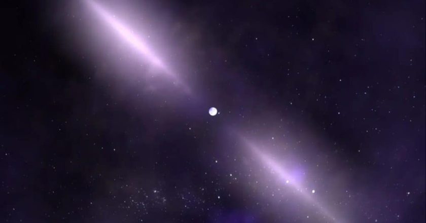 Pulsar brilhante expõe fios ocultos no espaço interestelar