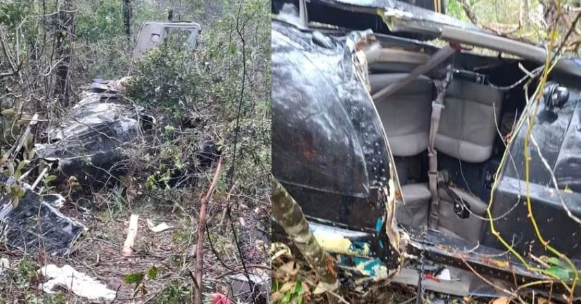 Helicóptero de Rick, da famosa dupla Rick & Renner, é localizado em SC; tragédia sem sobreviventes