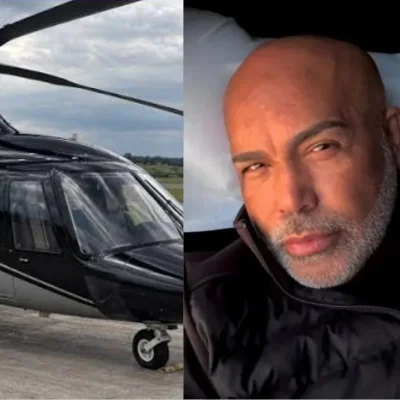 Helicóptero de Rick, da famosa dupla Rick e Renner, some nos céus da serra catarinense