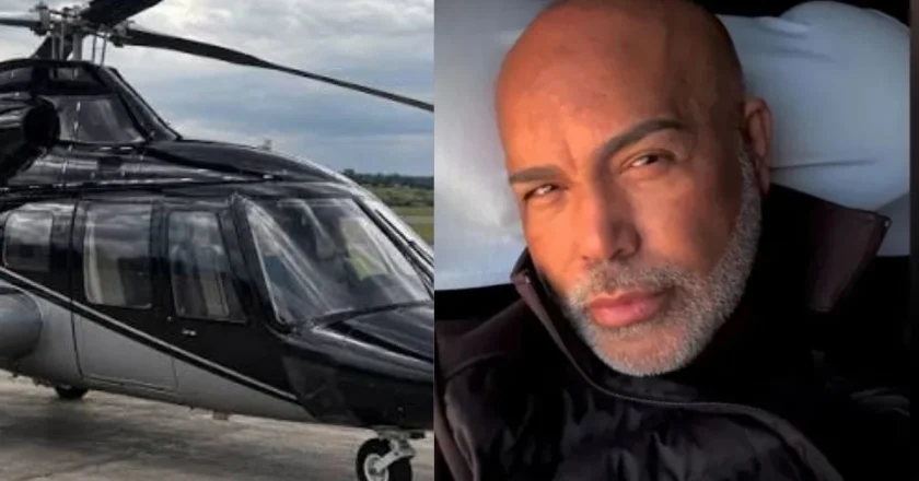 Helicóptero de Rick, da famosa dupla Rick e Renner, some nos céus da serra catarinense