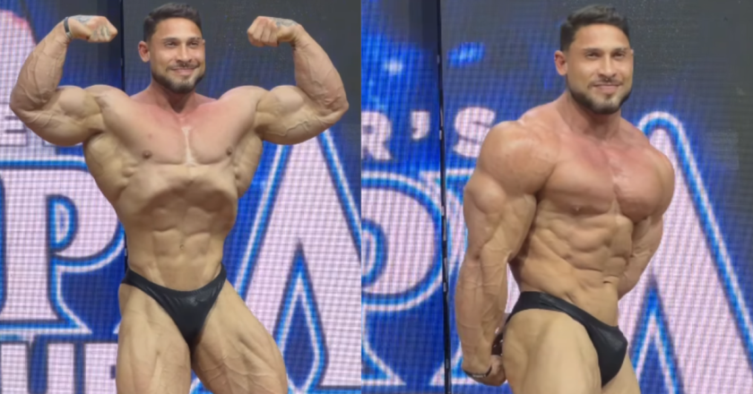 Ramon Dino se apresenta no Mr. Olympia Brasil após conquistar terceiro lugar em Las Vegas