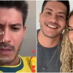 Arthur Aguiar se pronuncia sobre a morte de Lua Blanco durante transmissão ao vivo: “Sentimento de tristeza e estranheza